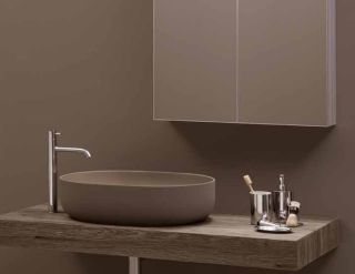 Раковина Kerasan Nolita 534381 Nocciola matt 60 см